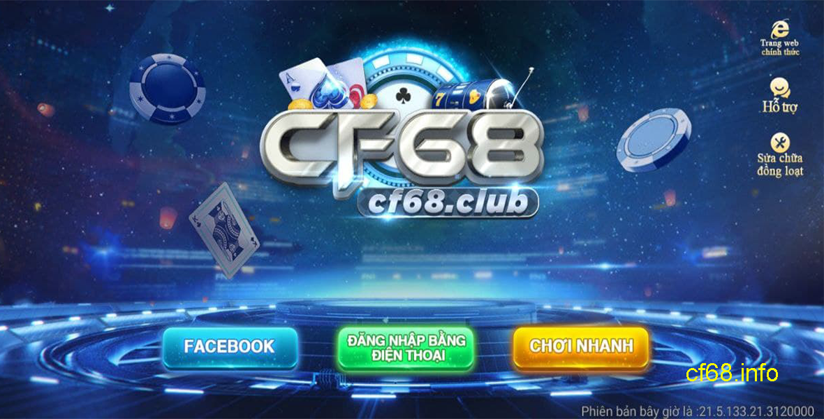 game CF68, nhà cái CF68, cổng game CF68, app game CF68